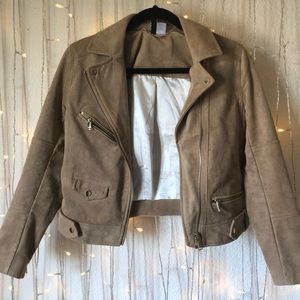H&M Tan Suede Jacket